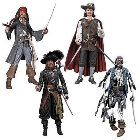 pirates of the caribbean figurines